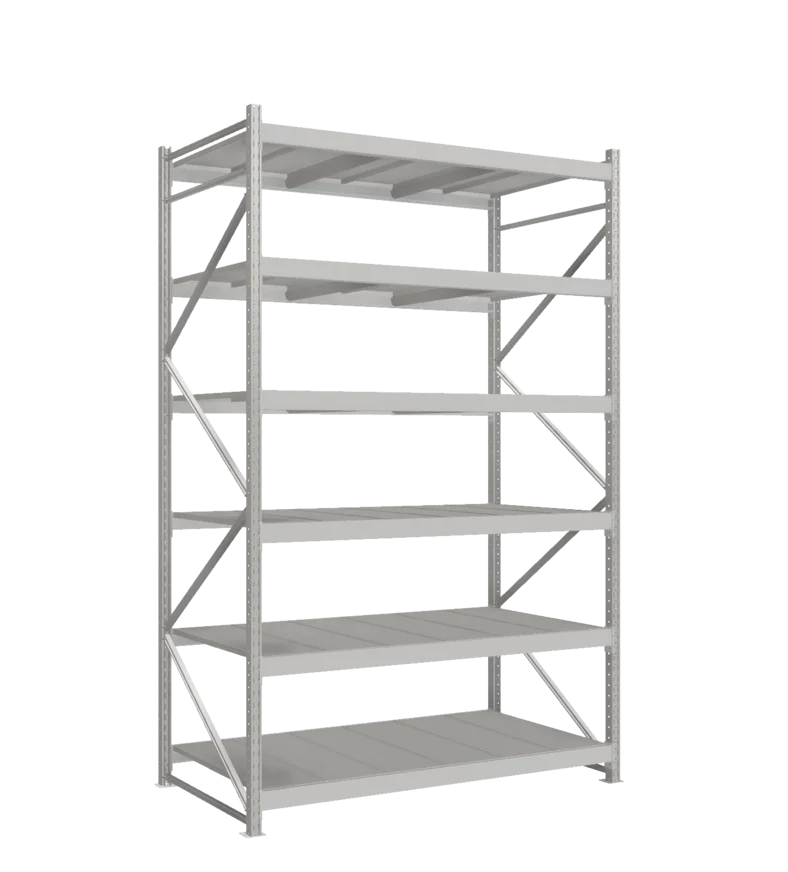 СТ-051 Стеллаж_3000/1050/1800 полки цинк_6 ярусов