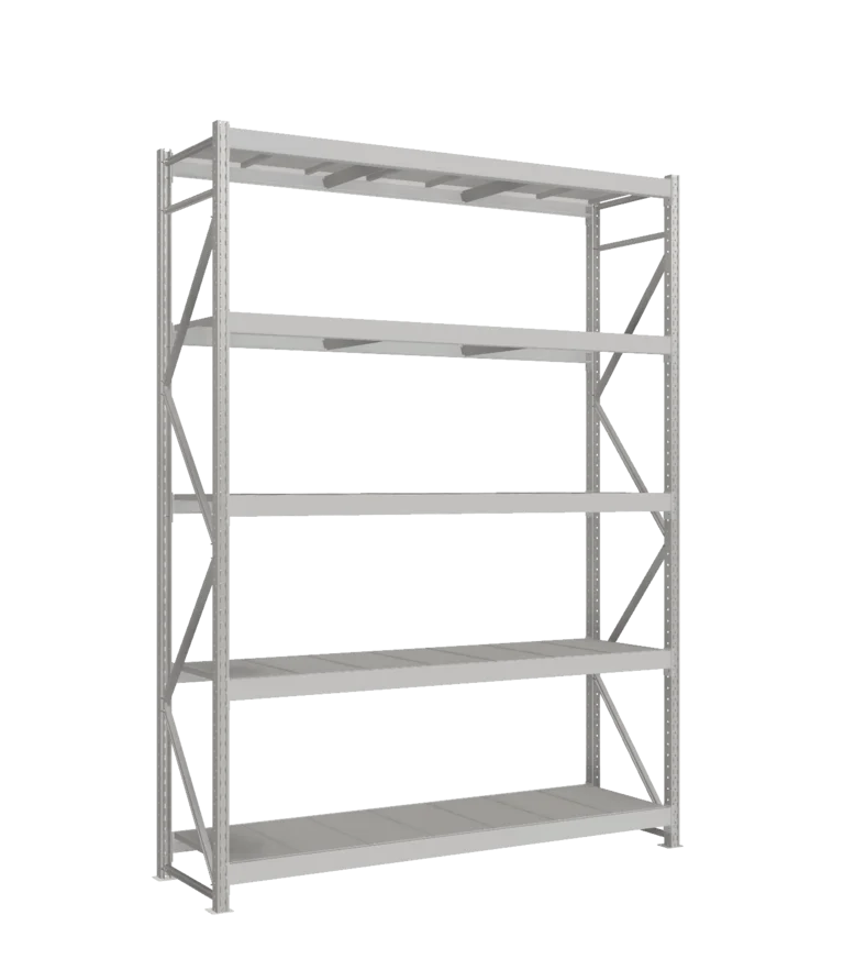 СТ-051 Стеллаж_3000/650/2100 полки цинк_5 ярусов