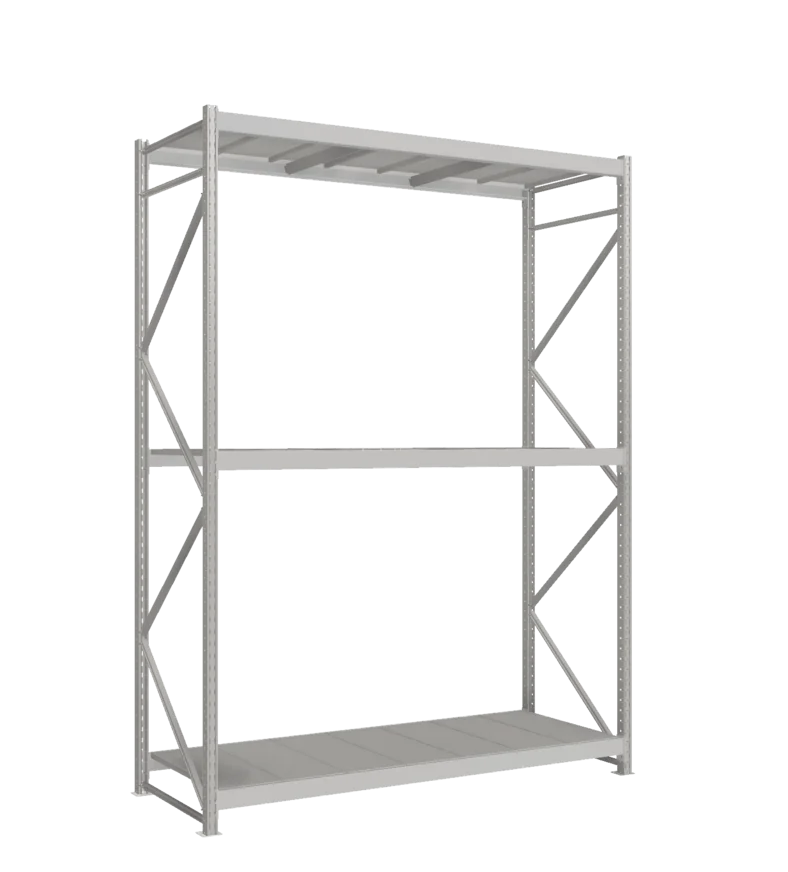 СТ-051 Стеллаж_3000/850/2100 полки цинк_3 яруса