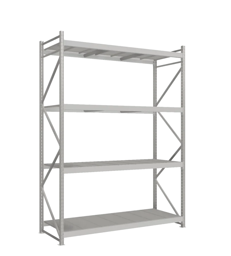 СТ-051 Стеллаж_3000/850/2100 полки цинк_4 яруса