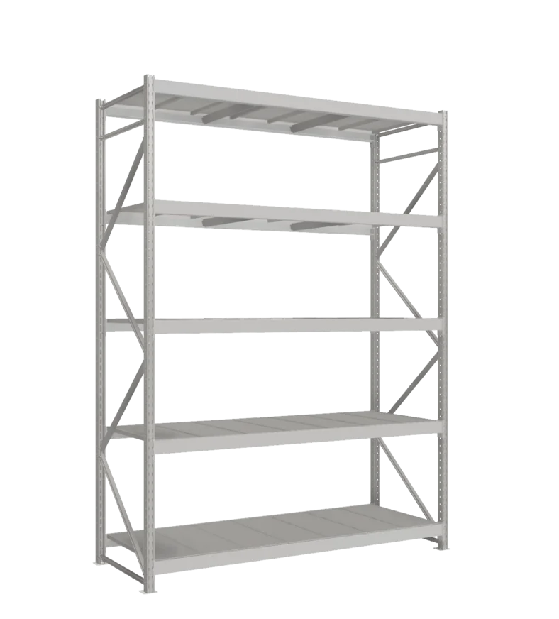 СТ-051 Стеллаж_3000/850/2100 полки цинк_5 ярусов