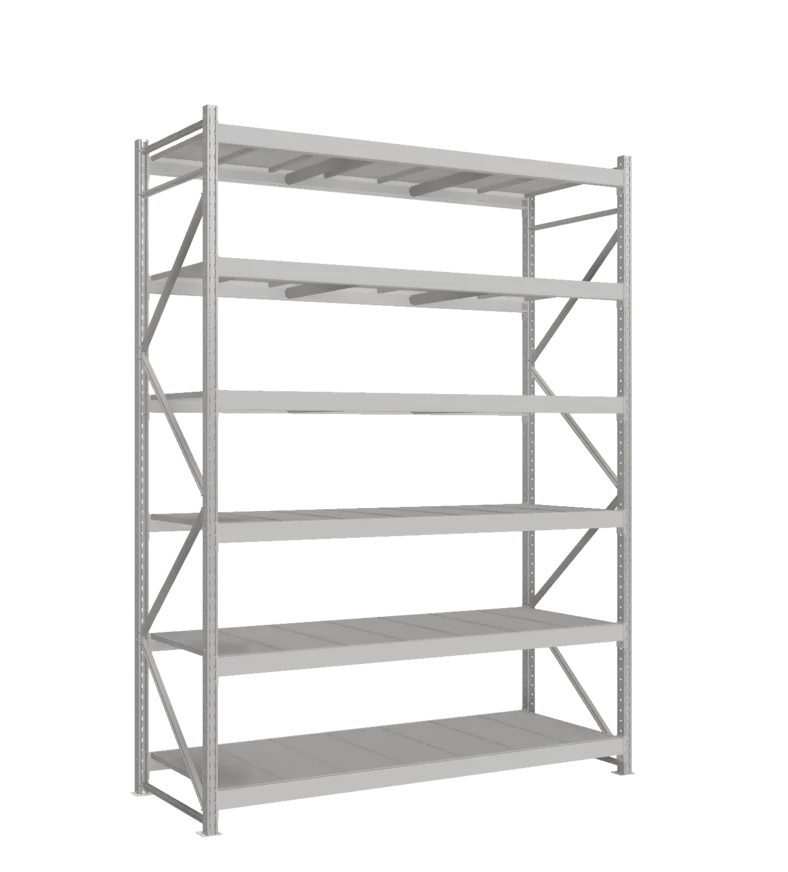 СТ-051 Стеллаж_3000/850/2100 полки цинк_6 ярусов
