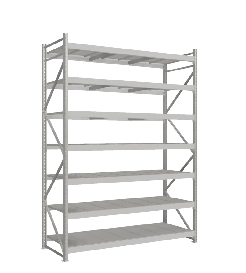СТ-051 Стеллаж_3000/850/2100 полки цинк_7 ярусов