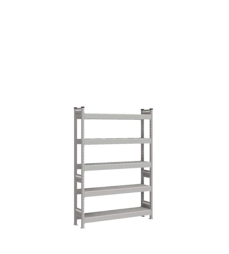 Стеллаж СТ-023 - RAL 7038 - 1800 - 300 - 1200 - Цинк - 5
