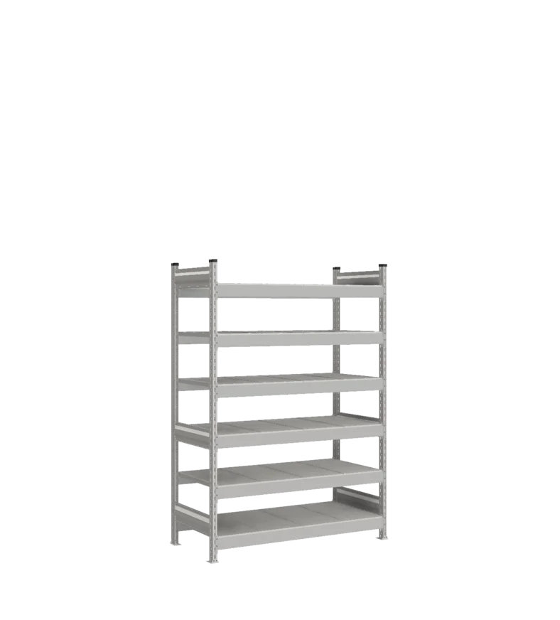 Стеллаж СТ-023 - RAL 7038 - 1800 - 600 - 1200 - RAL 7038 - 6