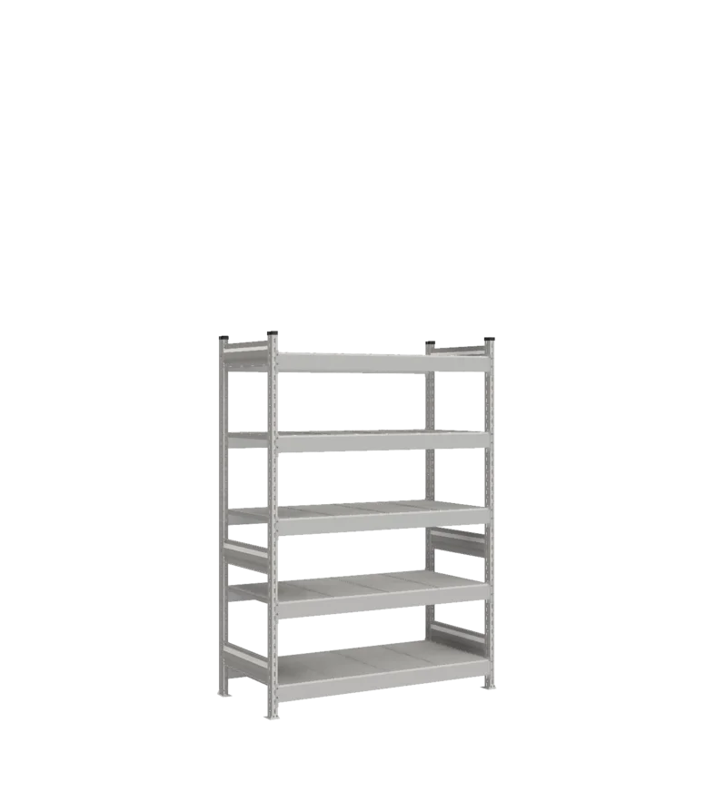 Стеллаж СТ-023 - RAL 7038 - 1800 - 600 - 1200 - Цинк - 5