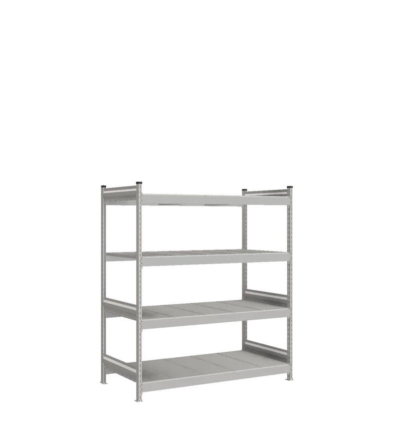 Стеллаж СТ-023 - RAL 7038 - 1800 - 800 - 1500 - RAL 7038 - 4
