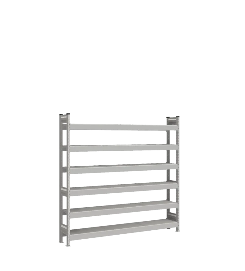 Стеллаж СТ-023 - RAL 7038 - 1800 - 300 - 1800 - Цинк - 6