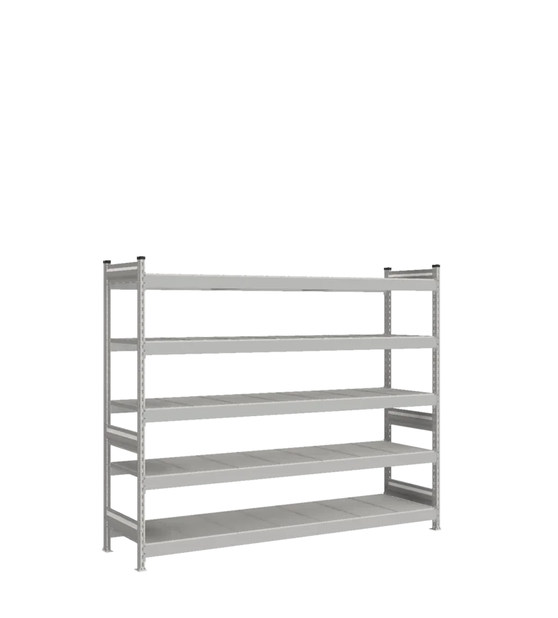 Стеллаж СТ-023 - RAL 7038 - 1800 - 600 - 2100 - Цинк - 5