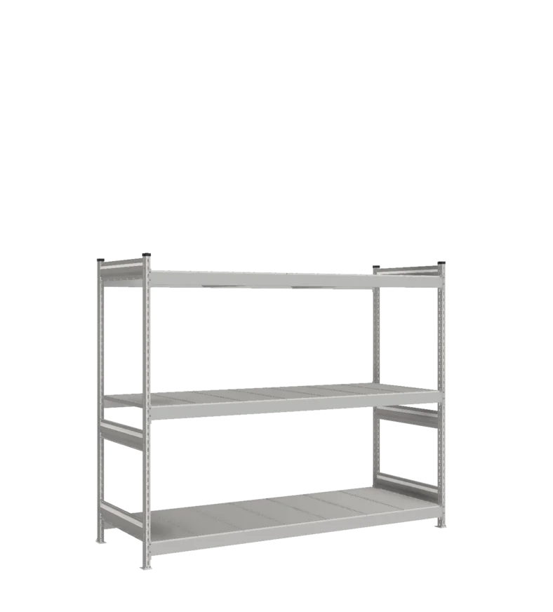 Стеллаж СТ-023 - RAL 7038 - 1800 - 800 - 2100 - Цинк - 3