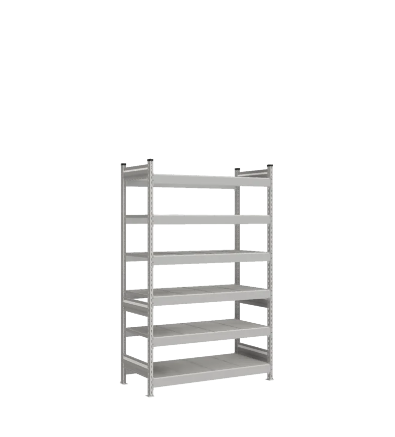 Стеллаж СТ-023 - RAL 7038 - 2000 - 600 - 1200 - RAL 7038 - 6