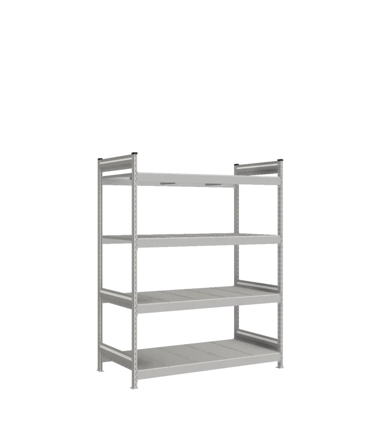 Стеллаж СТ-023 - RAL 7038 - 2000 - 800 - 1500 - RAL 7038 - 4