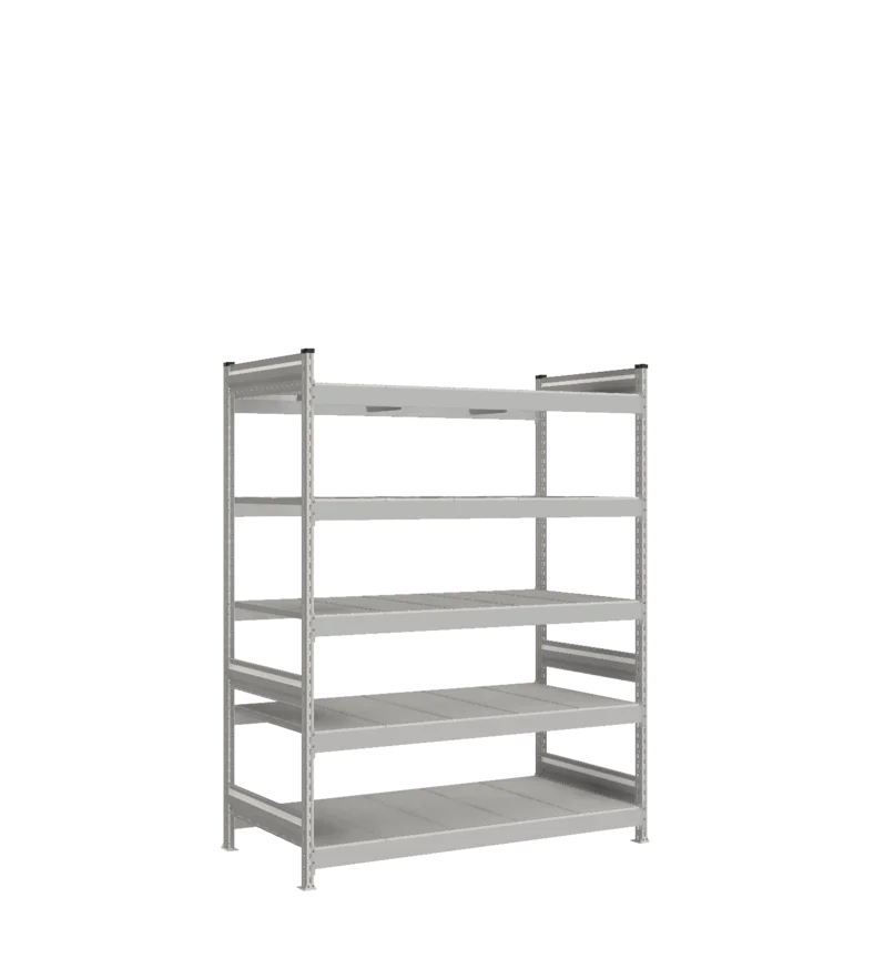 Стеллаж СТ-023 - RAL 7038 - 2000 - 800 - 1500 - RAL 7038 - 5