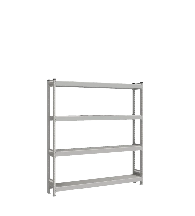 Стеллаж СТ-023 - RAL 7038 - 2000 - 300 - 1800 - Цинк - 4
