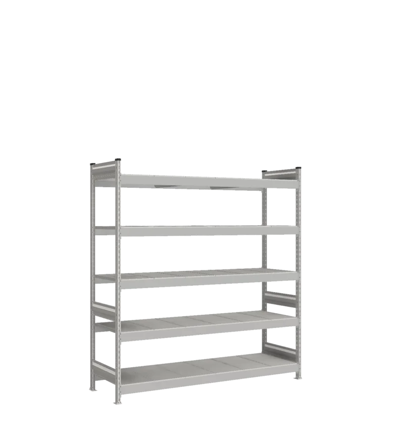 Стеллаж СТ-023 - RAL 7038 - 2000 - 600 - 1800 - RAL 7038 - 5