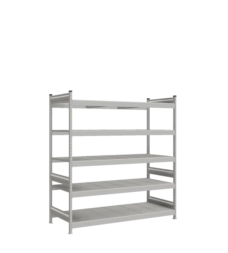 Стеллаж СТ-023 - RAL 7038 - 2000 - 800 - 1800 - RAL 7038 - 5