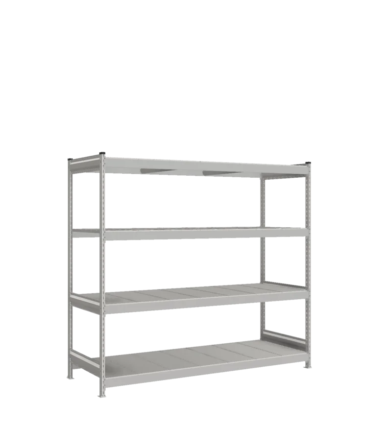 Стеллаж СТ-023 - RAL 7038 - 2000 - 800 - 2100 - Цинк - 4