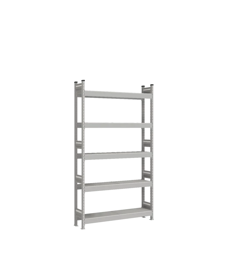 Стеллаж СТ-023 - RAL 7038 - 2200 - 300 - 1200 - RAL 7038 - 5