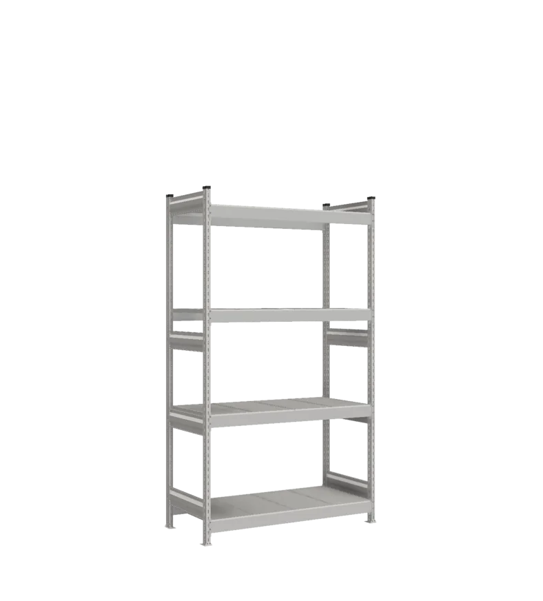 Стеллаж СТ-023 - RAL 7038 - 2200 - 600 - 1200 - RAL 7038 - 4