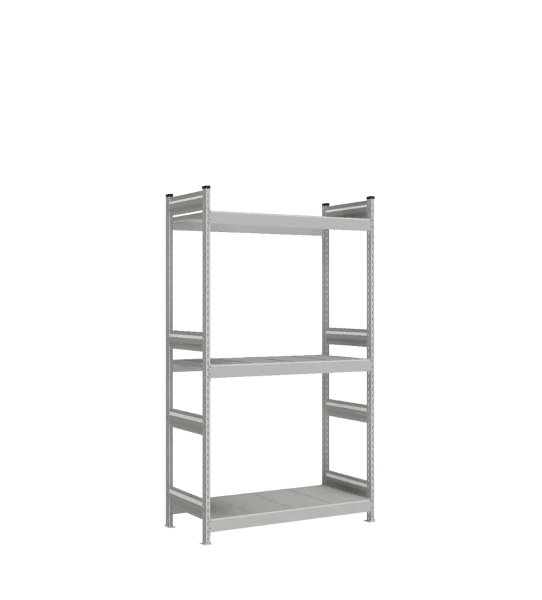 Стеллаж СТ-023 - RAL 7038 - 2200 - 600 - 1200 - Цинк - 3