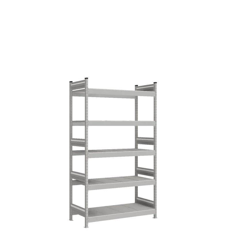 Стеллаж СТ-023 - RAL 7038 - 2200 - 600 - 1200 - Цинк - 5