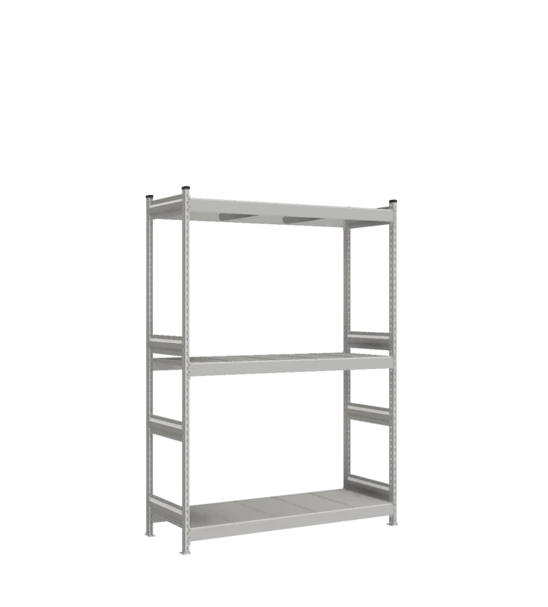 Стеллаж СТ-023 - RAL 7038 - 2200 - 600 - 1500 - RAL 7038 - 3