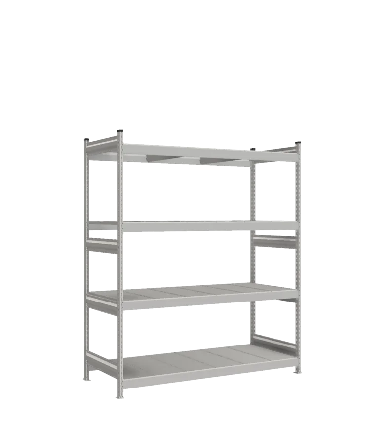 Стеллаж СТ-023 - RAL 7038 - 2200 - 800 - 1800 - RAL 7038 - 4