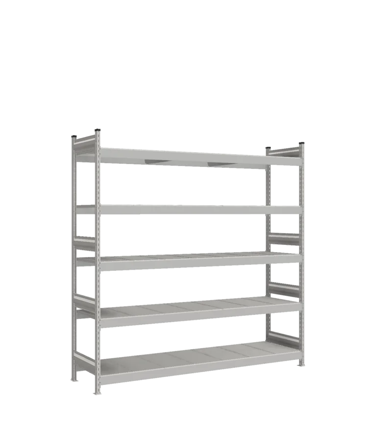 Стеллаж СТ-023 - RAL 7038 - 2200 - 600 - 2100 - Цинк - 5