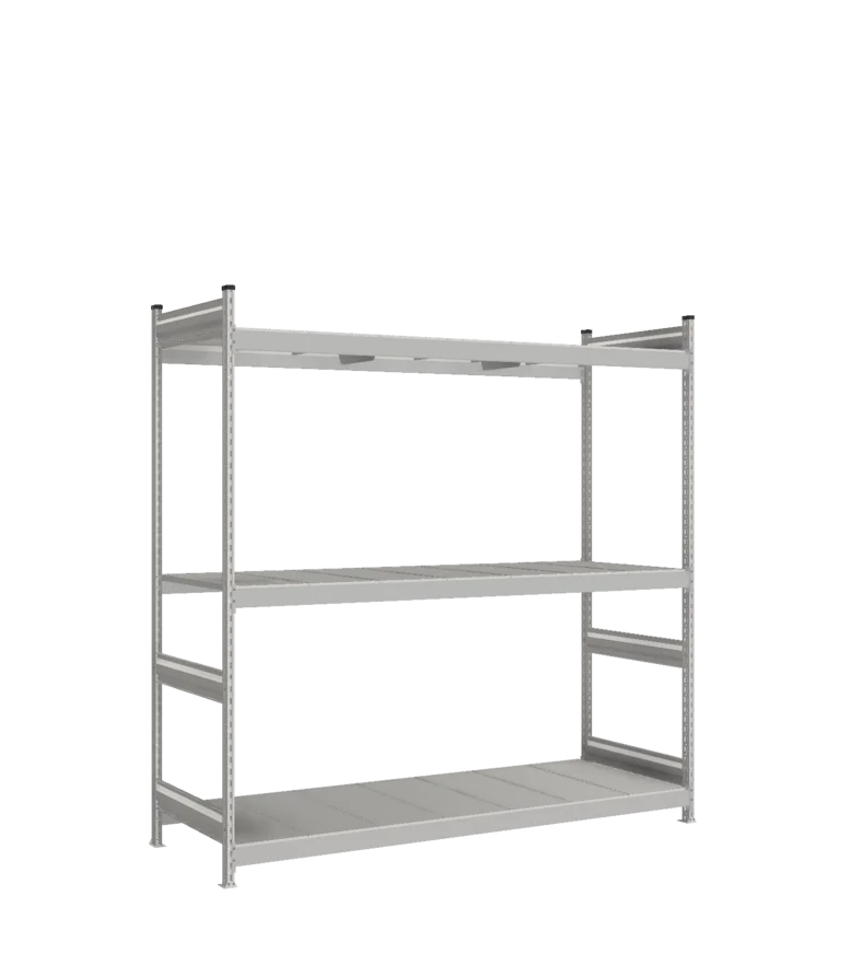 Стеллаж СТ-023 - RAL 7038 - 2200 - 800 - 2100 - Цинк - 3
