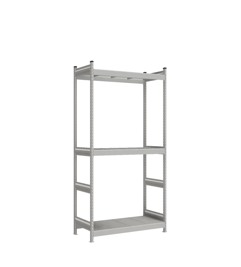 Стеллаж СТ-023 - RAL 7038 - 2500 - 600 - 1200 - RAL 7038 - 3