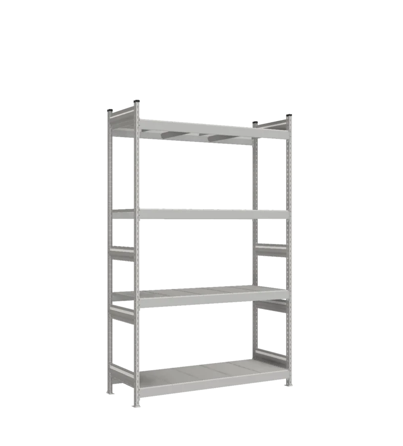 Стеллаж СТ-023 - RAL 7038 - 2500 - 600 - 1500 - Цинк - 4
