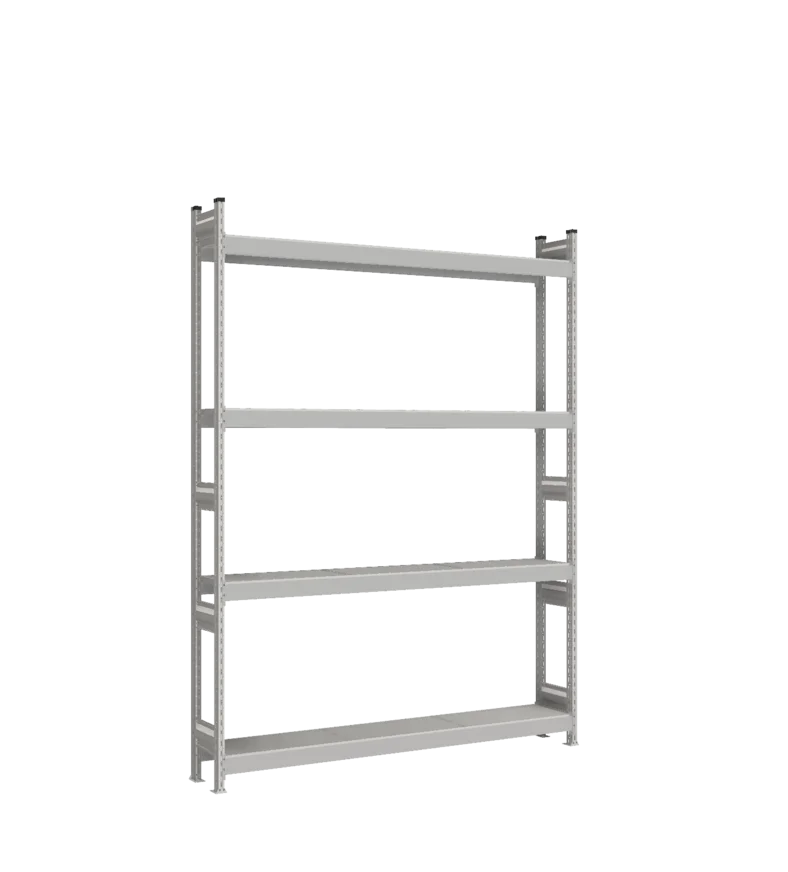 Стеллаж СТ-023 - RAL 7038 - 2500 - 300 - 1800 - RAL 7038 - 4