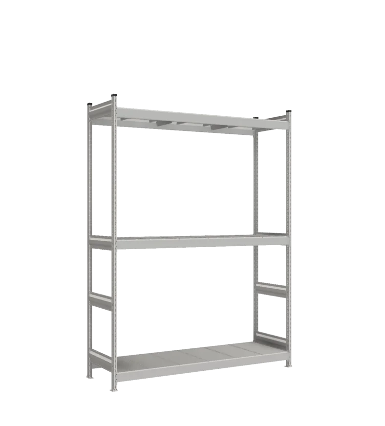 Стеллаж СТ-023 - RAL 7038 - 2500 - 600 - 1800 - RAL 7038 - 3