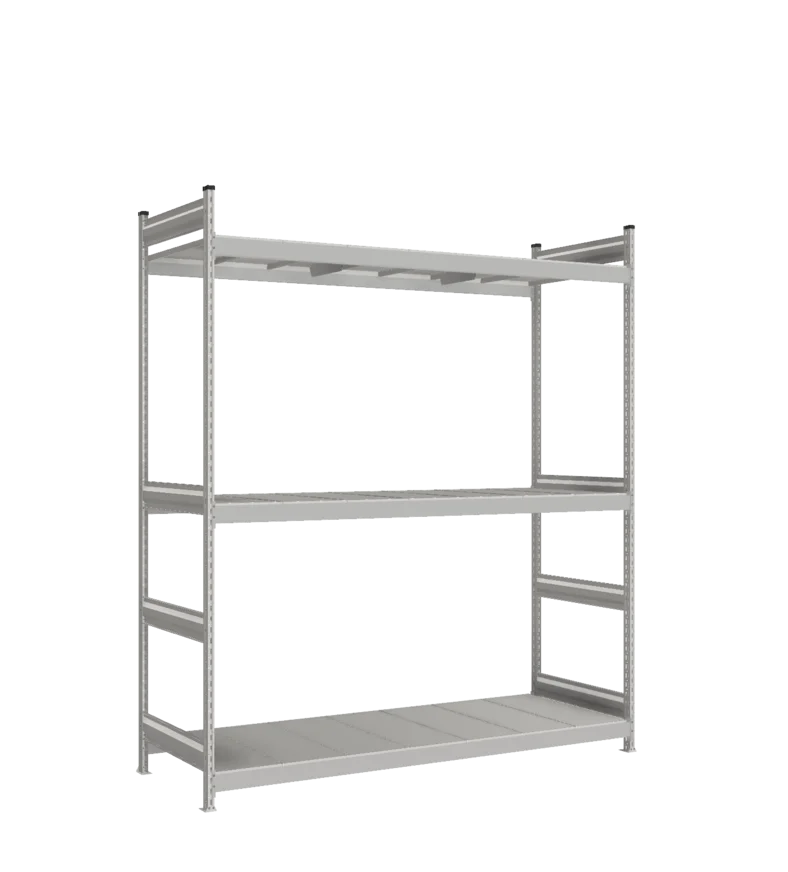 Стеллаж СТ-023 - RAL 7038 - 2500 - 800 - 2100 - Цинк - 3