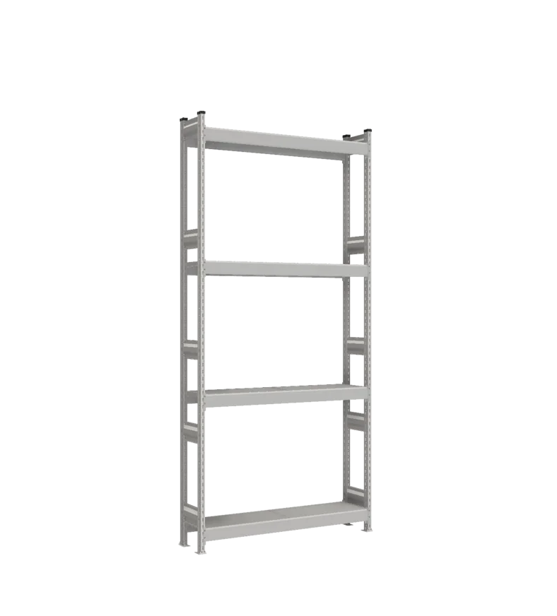 Стеллаж СТ-023 - RAL 7038 - 2700 - 300 - 1200 - RAL 7038 - 4