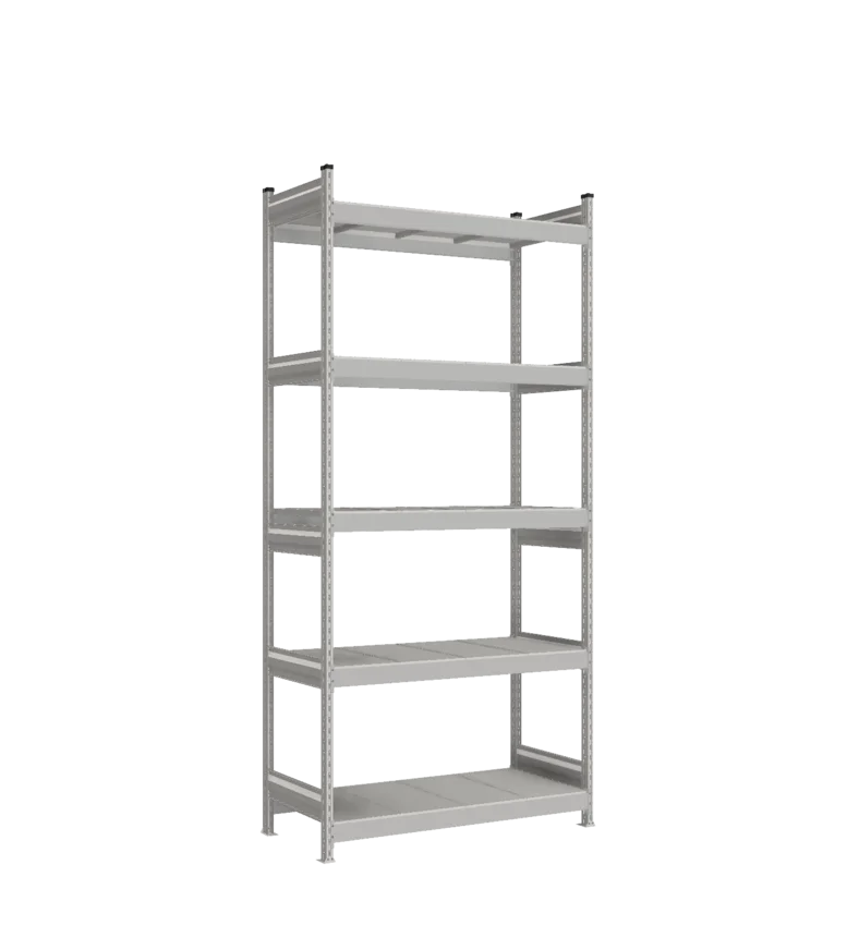Стеллаж СТ-023 - RAL 7038 - 2700 - 600 - 1200 - Цинк - 5