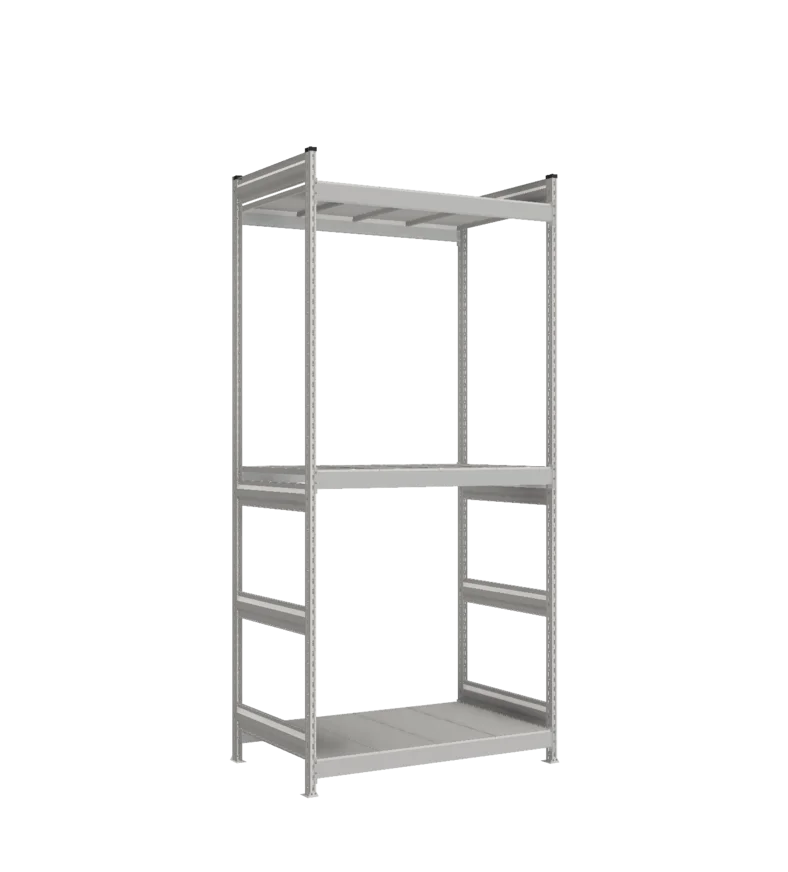 Стеллаж СТ-023 - RAL 7038 - 2700 - 800 - 1200 - Цинк - 3