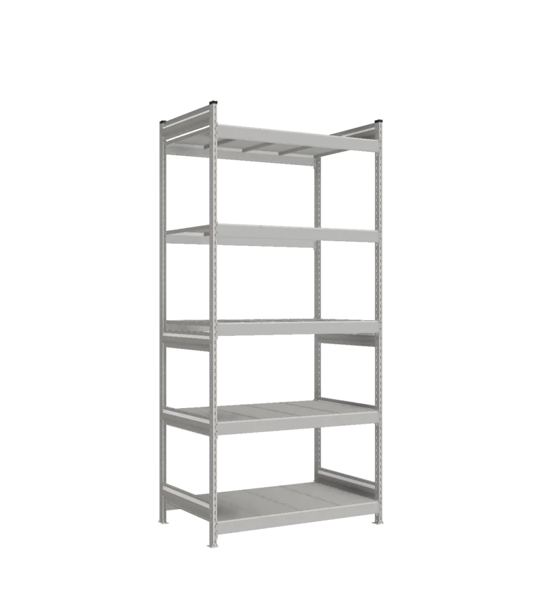 Стеллаж СТ-023 - RAL 7038 - 2700 - 800 - 1200 - Цинк - 5