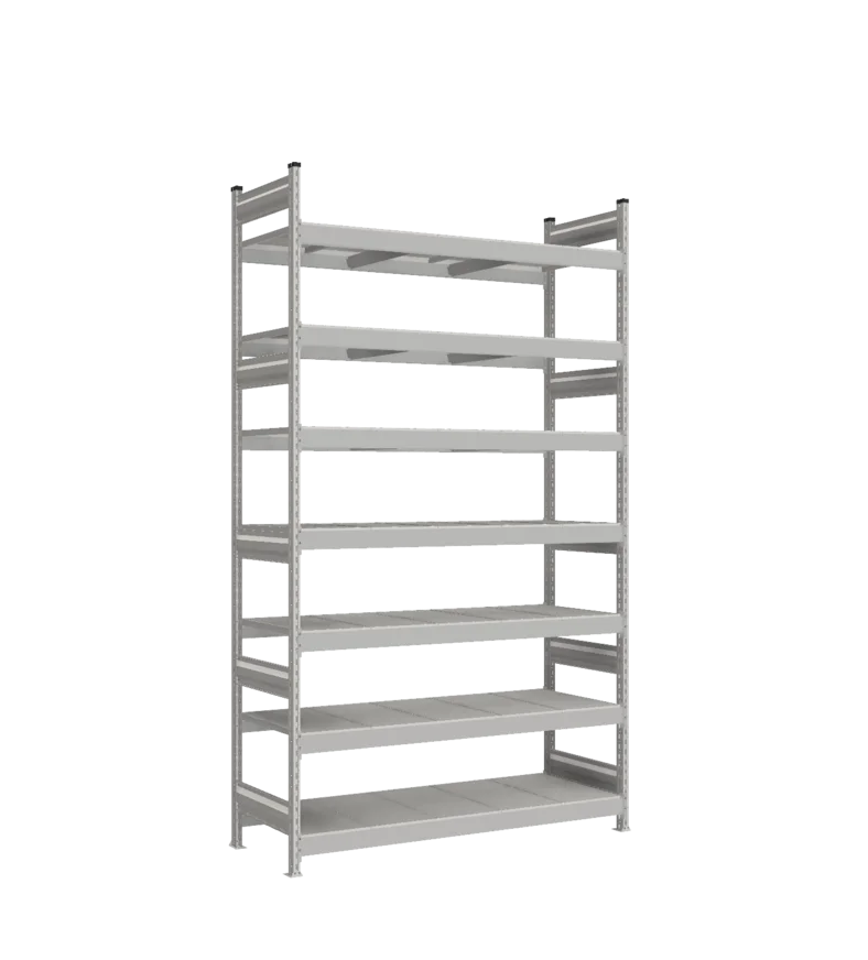 Стеллаж СТ-023 - RAL 7038 - 2700 - 600 - 1500 - RAL 7038 - 7