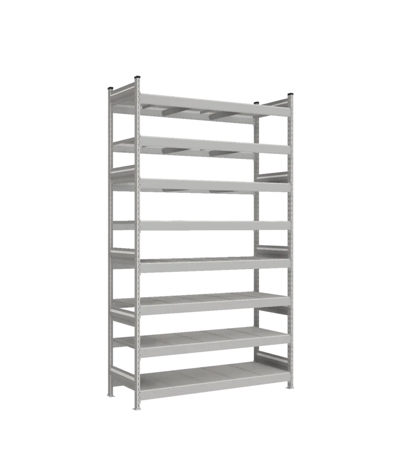 Стеллаж СТ-023 - RAL 7038 - 2700 - 600 - 1500 - RAL 7038 - 8