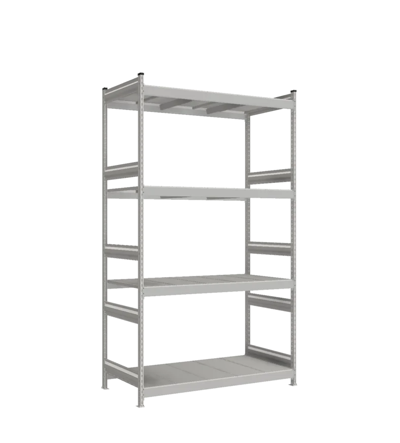 Стеллаж СТ-023 - RAL 7038 - 2700 - 800 - 1500 - Цинк - 4