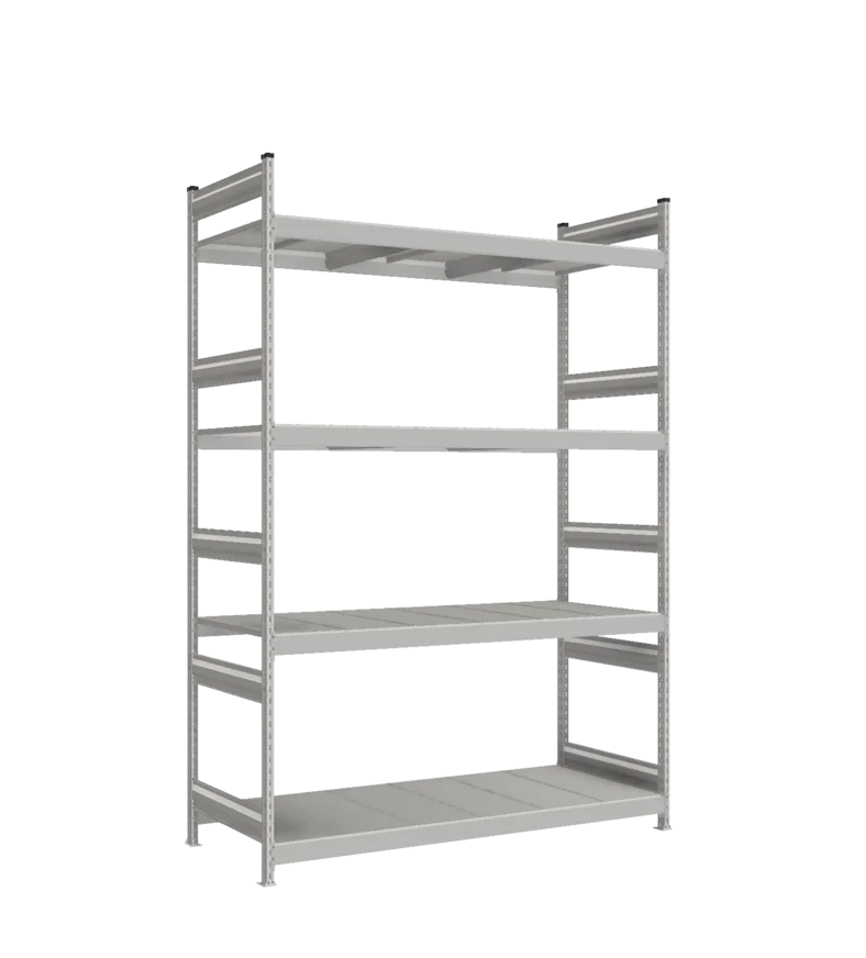 Стеллаж СТ-023 - RAL 7038 - 2700 - 800 - 1800 - Цинк - 4