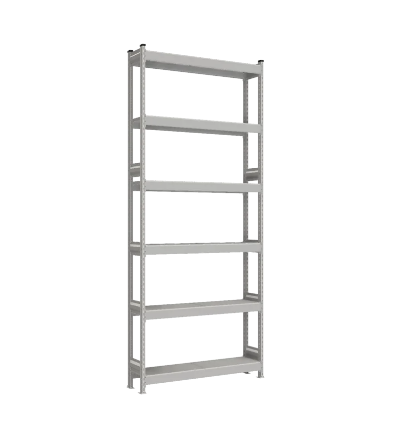 Стеллаж СТ-023 - RAL 7038 - 3000 - 300 - 1200 - RAL 7038 - 6