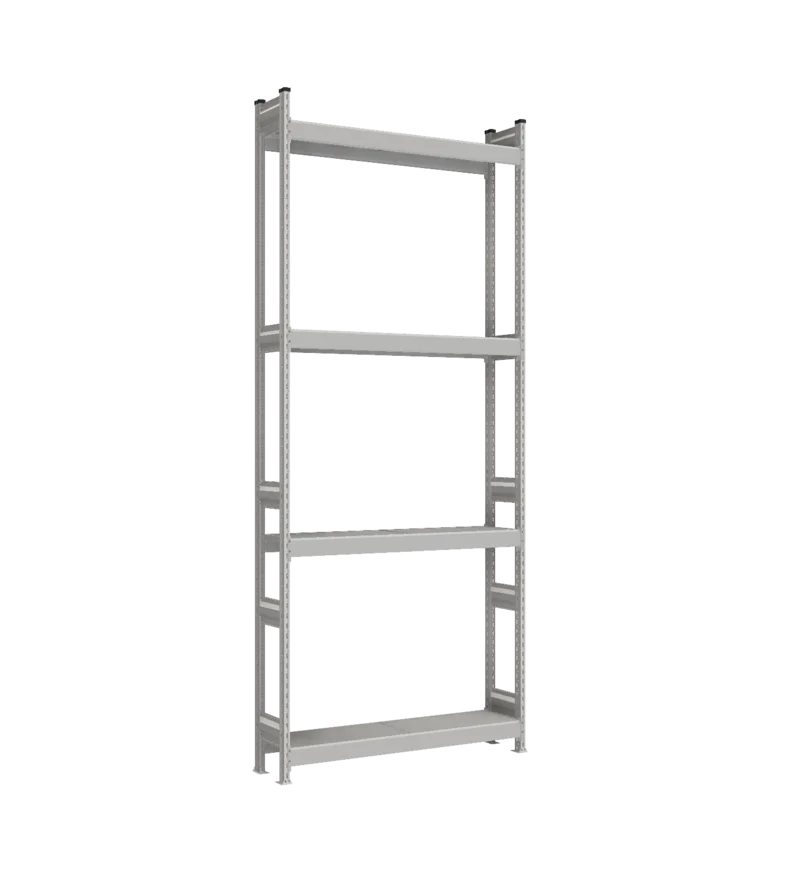 Стеллаж СТ-023 - RAL 7038 - 3000 - 300 - 1200 - Цинк - 4