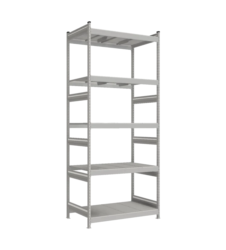 Стеллаж СТ-023 - RAL 7038 - 3000 - 800 - 1200 - RAL 7038 - 5