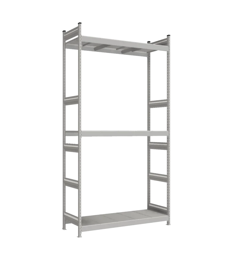 Стеллаж СТ-023 - RAL 7038 - 3000 - 600 - 1500 - RAL 7038 - 3