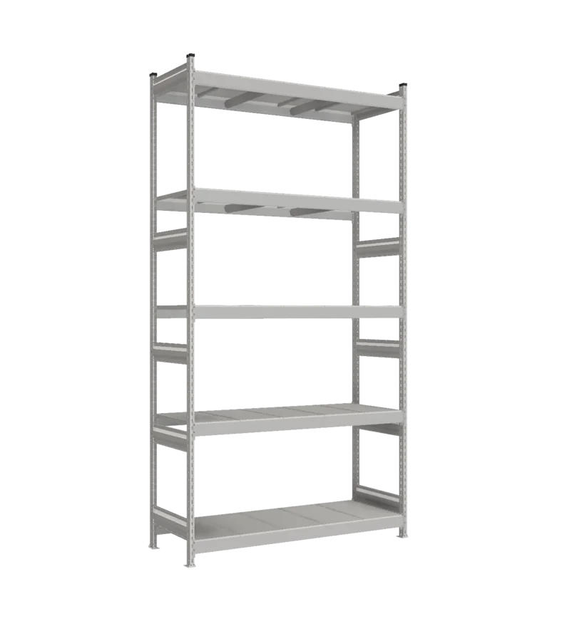 Стеллаж СТ-023 - RAL 7038 - 3000 - 600 - 1500 - RAL 7038 - 5