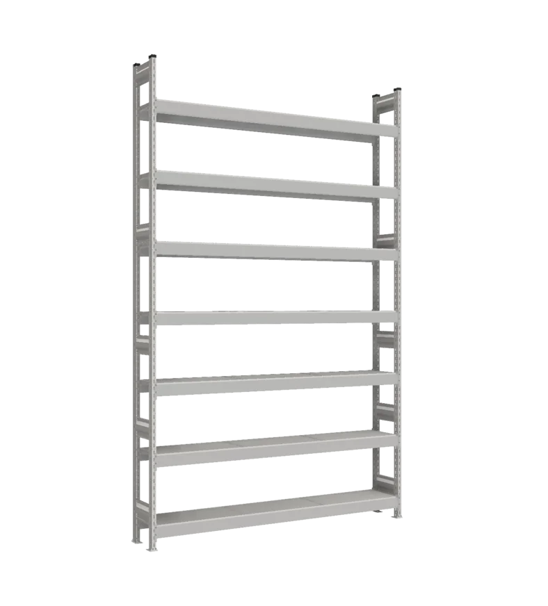 Стеллаж СТ-023 - RAL 7038 - 3000 - 300 - 1800 - RAL 7038 - 7