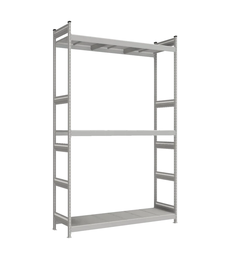 Стеллаж СТ-023 - RAL 7038 - 3000 - 600 - 1800 - RAL 7038 - 3