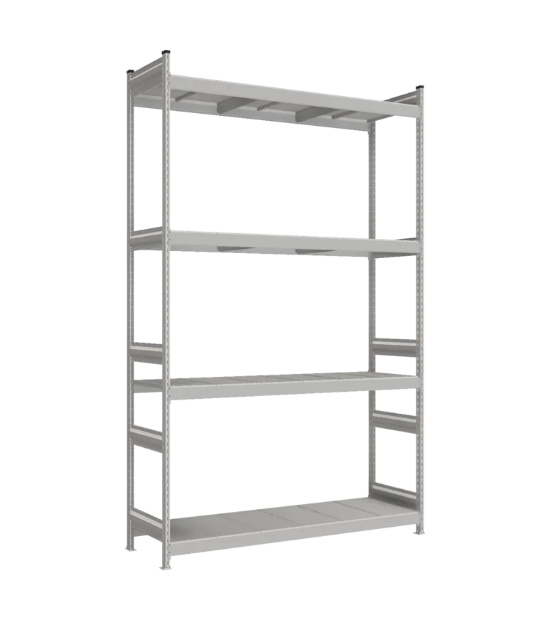 Стеллаж СТ-023 - RAL 7038 - 3000 - 600 - 1800 - RAL 7038 - 4